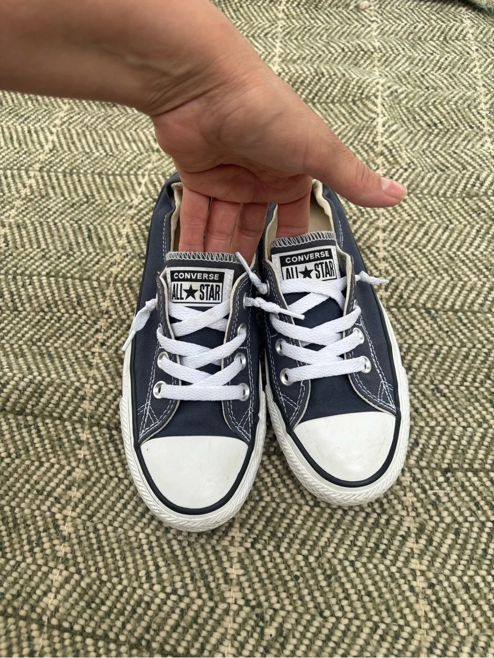 Converse  Sneakers in Navy with White Accents
